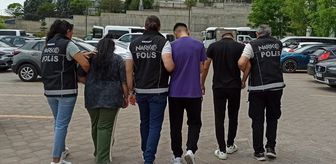 Kırıkkale'deki uyuşturucu operasyonunda 3 zanlı tutuklandı