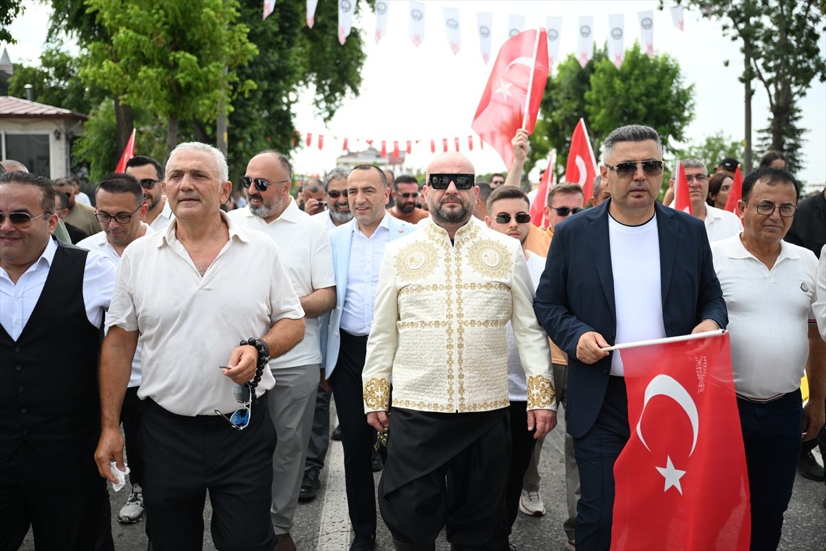 Kırkpınar'da 'ağa karşılaması' geleneği yaşatıldı