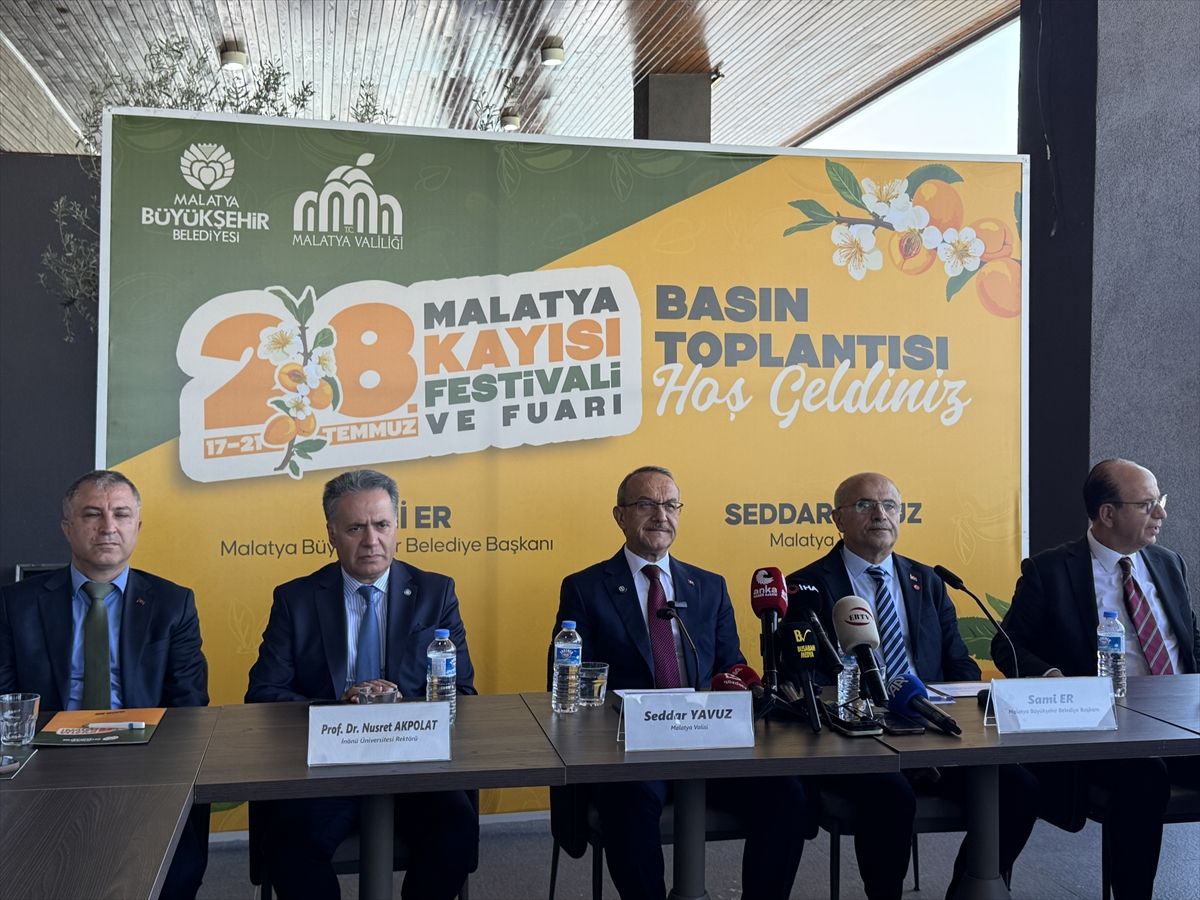 Malatya 28. Kayısı Festivali ve Fuarı, 17-21 Temmuz'da gerçekleştirilecek