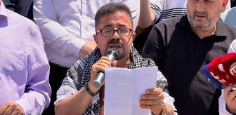 Mardin'de İsrail'in Gazze'ye saldırıları protesto edildi