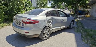 Samsun'da iki aracın çarpıştığı kazada 2 kişi yaralandı