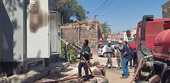 Şanlıurfa'da trafoda çıkan yangın söndürüldü