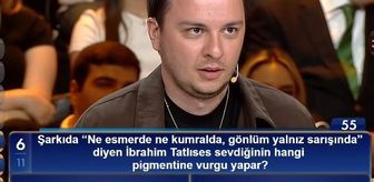 Şarkıda 'Ne esmerde ne kumralda, gönlüm yalnız sarışında' diyen İbrahim Tatlıses sevdiğinin hangi pigmentine vurgu yapar?