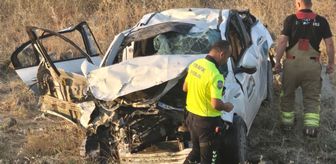 Şırnak'ta şarampole devrilen otomobildeki 1 kişi öldü, 2 kişi yaralandı
