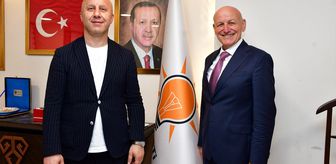 Terme Belediye Başkanı Kul'dan AK Parti İlçe Başkanlığına atanan Ertan'a ziyaret