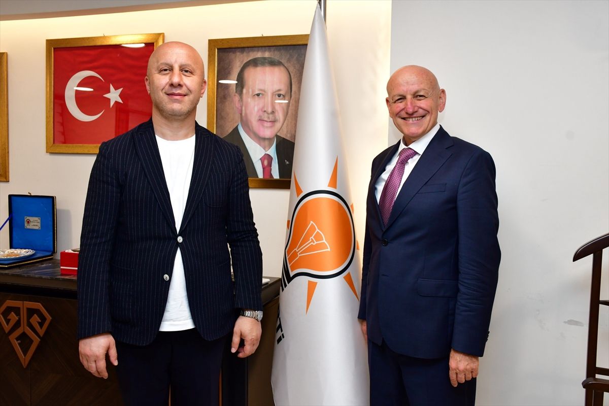 Terme Belediye Başkanı Kul'dan AK Parti İlçe Başkanlığına atanan Ertan'a ziyaret