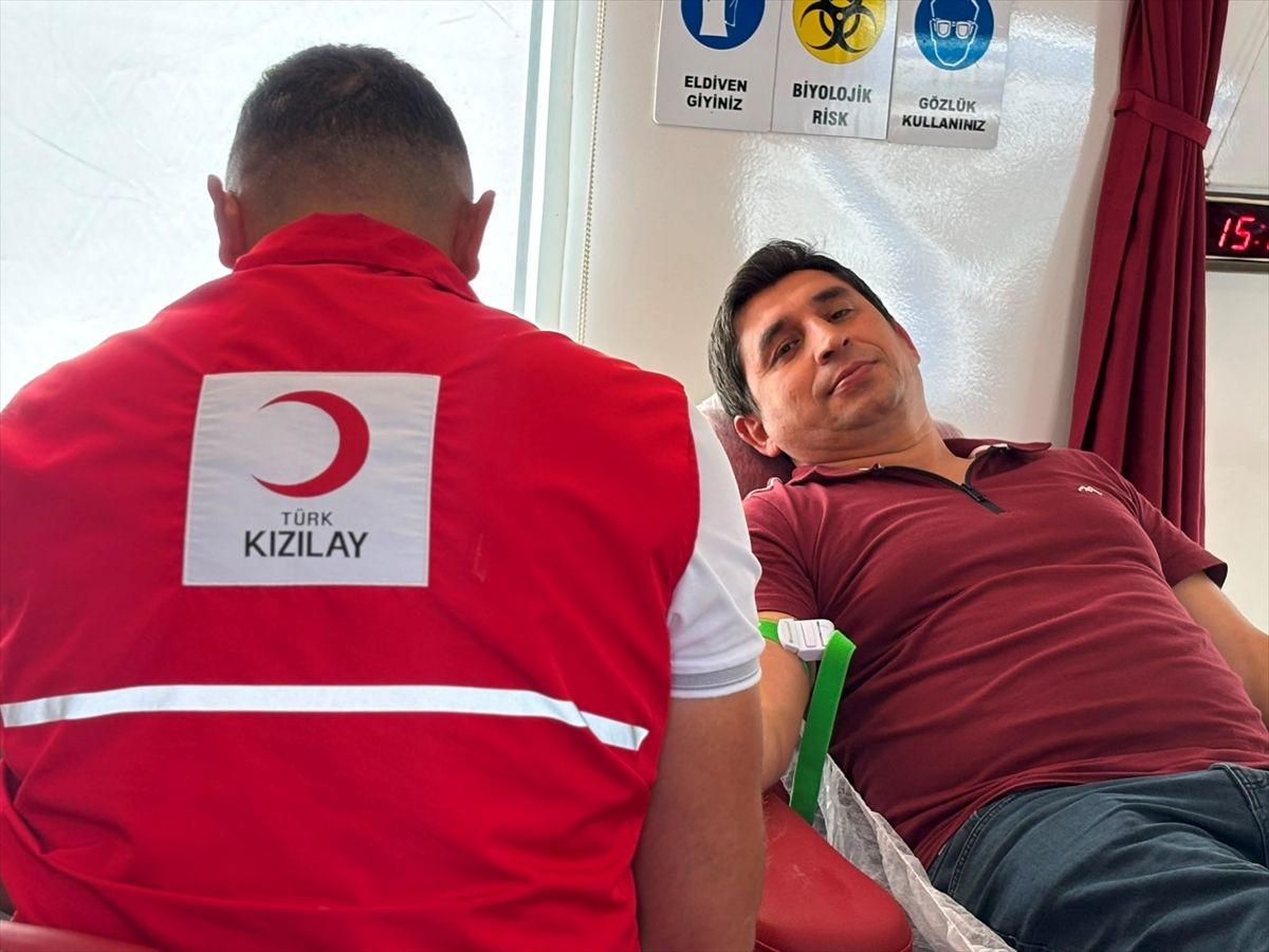 Türk Kızılay Alaca'da 112 ünite kan topladı