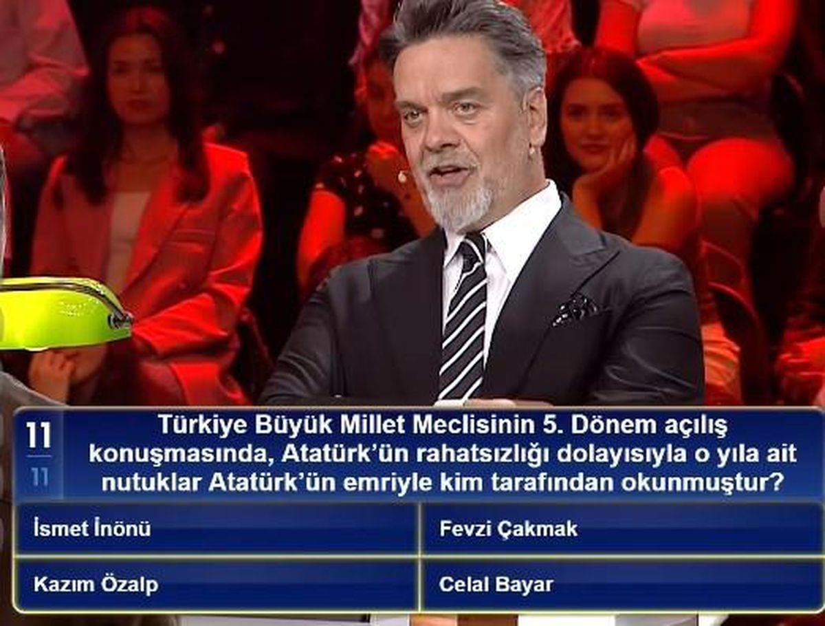 Türkiye Büyük Millet Meclisinin 5. Dönem açılış konuşmasında, Atatürk'ün rahatsızlığı dolayısıyla o yıla ait nutuklar Atatürk'ün emriyle kim tarafında
