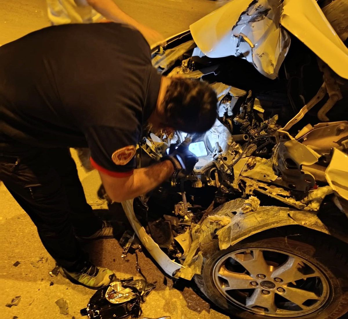 Van'da trafik kazası: 1 yaralı