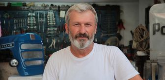 40 yıldır köylülerin emektarı traktörleri tamir ediyor