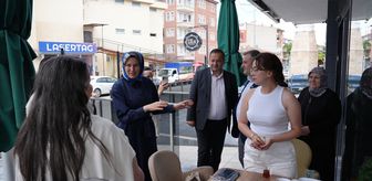 AK Parti Ankara Milletvekili Zeynep Yıldız, Çubuk'ta ziyaretlerde bulundu