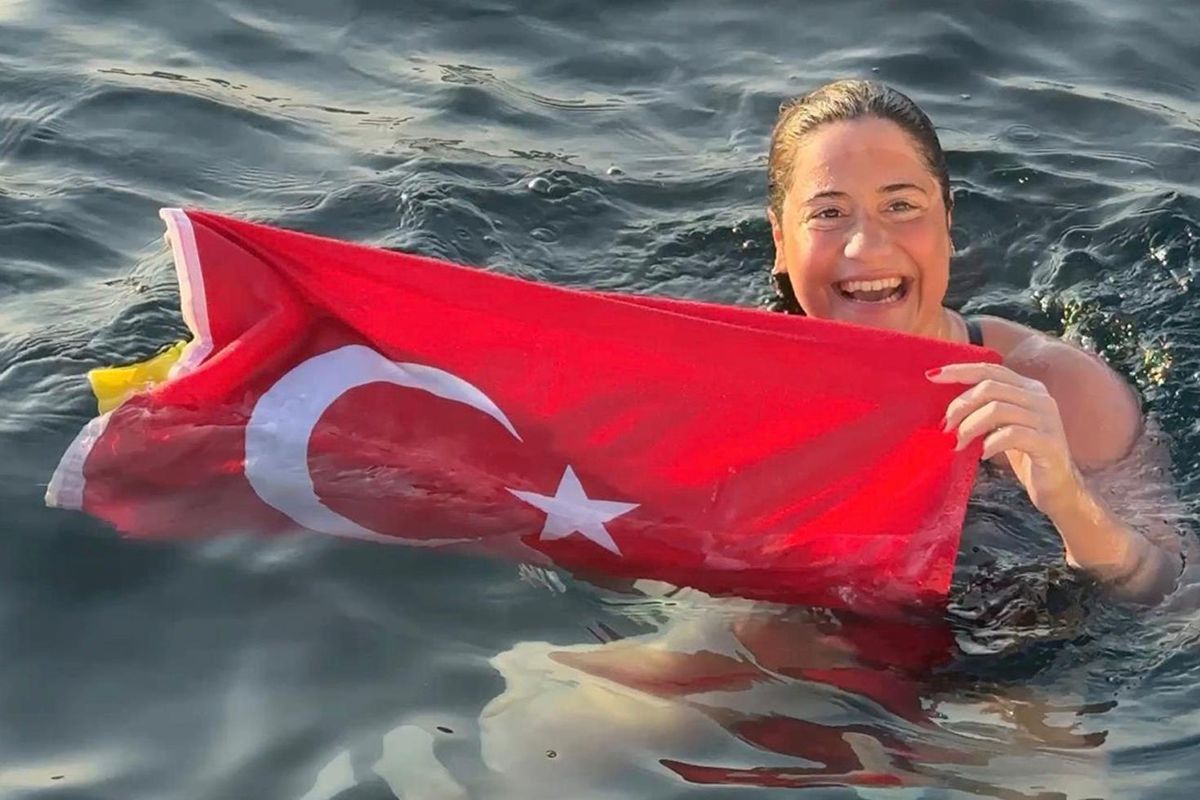 Aysu Türkoğlu, Tsugaru Kanalı'nı geçen en genç Türk oldu