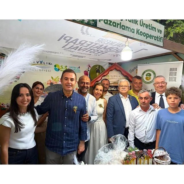 Ayvalık’ın yöresel lezzetleri 7. Aromaterapi Festivali’nde büyük ilgi gördü