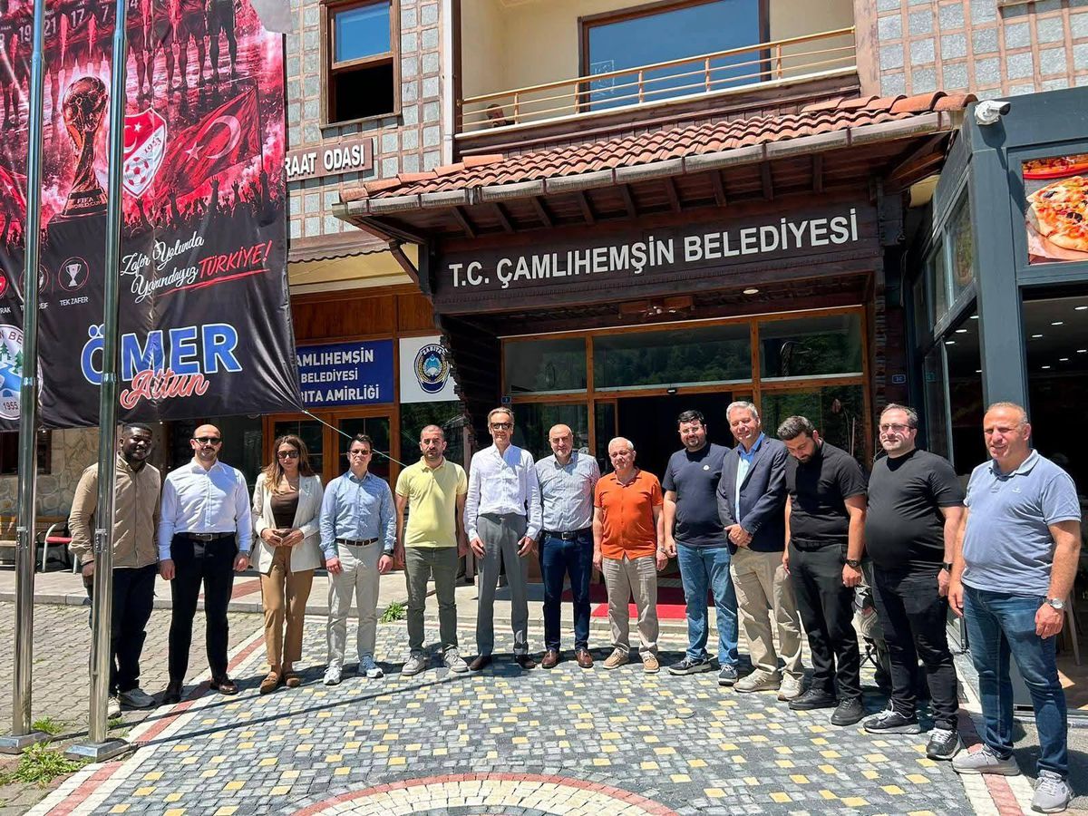 Belçika'nın Türkiye Büyükelçisi Çamlıhemşin Belediyesini ziyaret etti