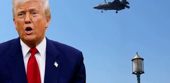 Beyaz Saray çevresinde gizemli anlar! F-35 havada bekledi