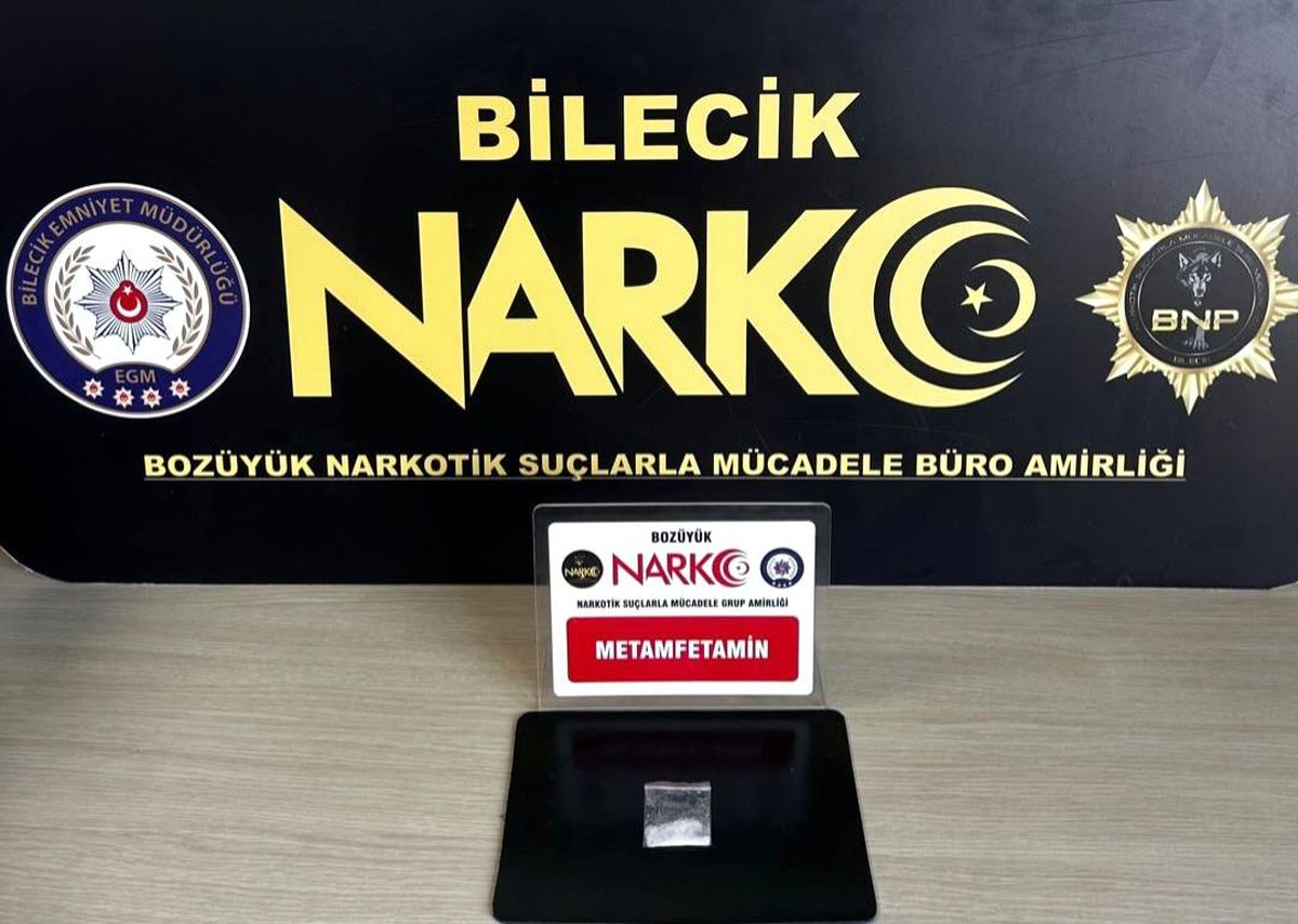 Bilecik'te uyuşturucu operasyonu: 1 gözaltı