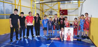 Çubuklu güreşçiler Türkiye Şampiyonası'na madalyalarla gidiyor