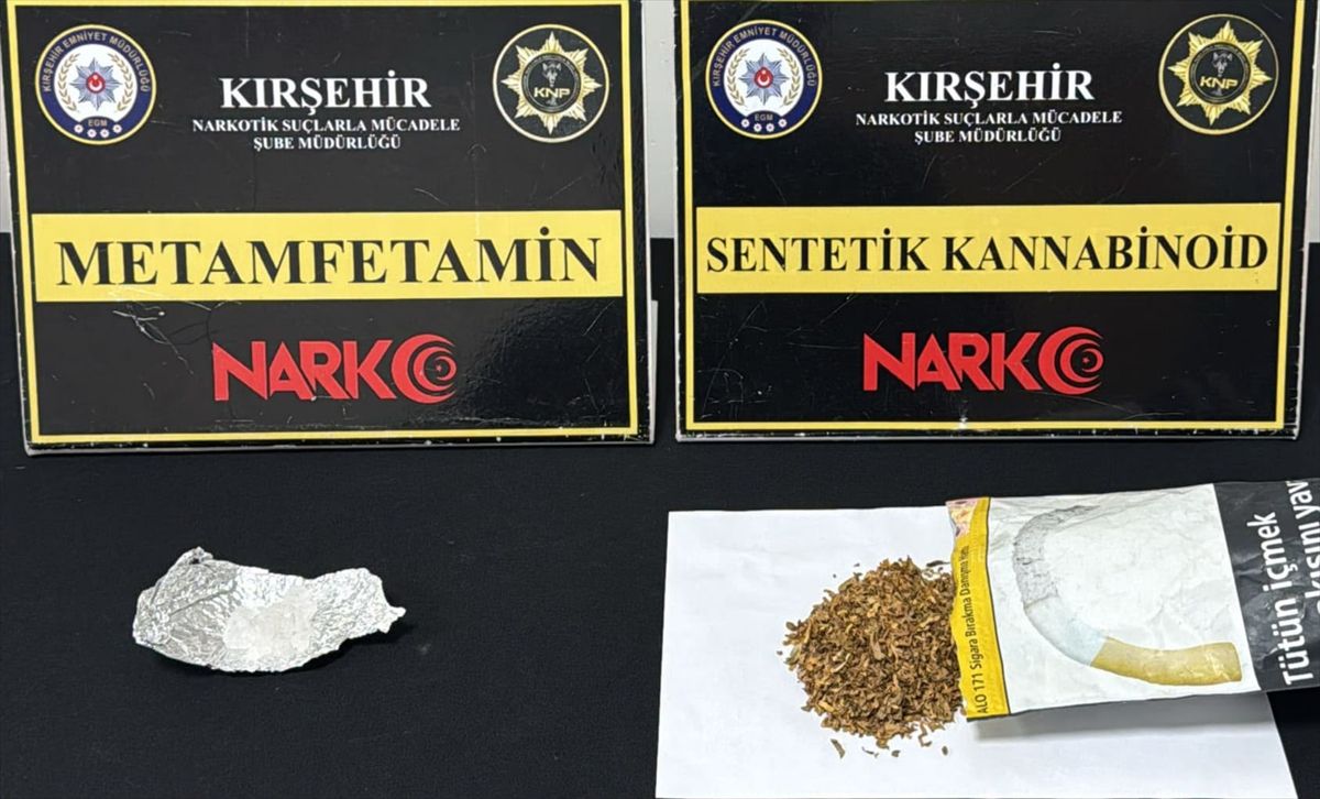 Kırşehir'de uyuşturucu operasyonlarında 5 zanlı yakalandı