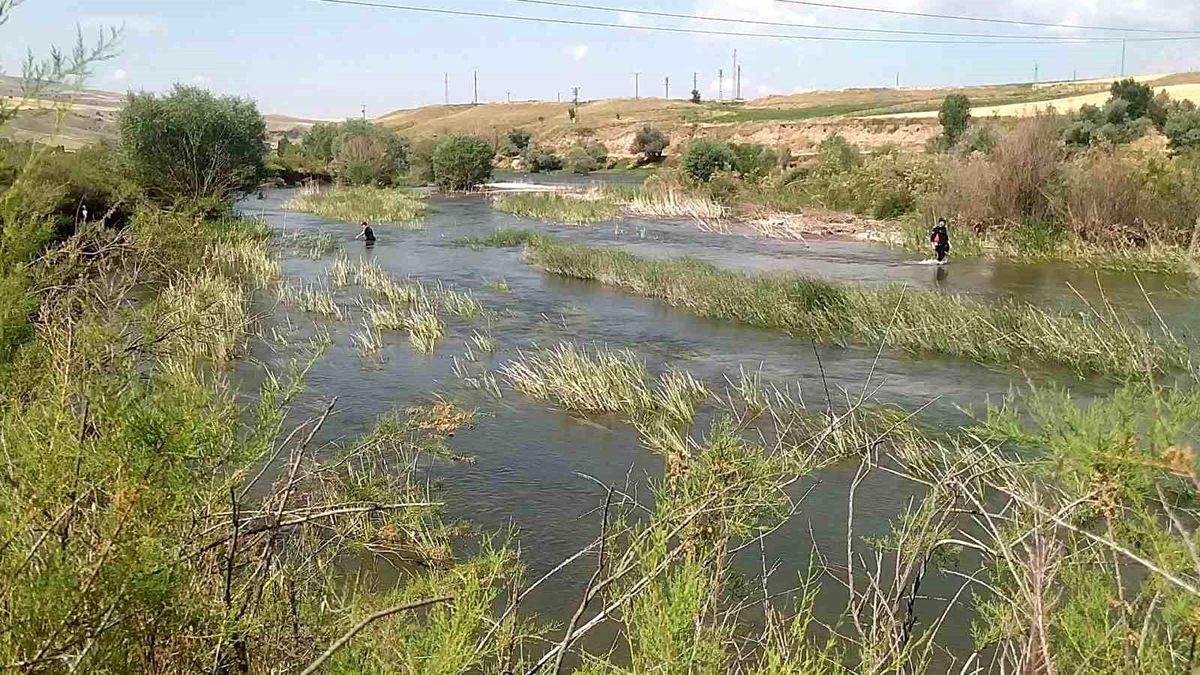 Kızılırmak'ta kaybolan genci arama çalışmaları üçüncü gününde devam ediyor