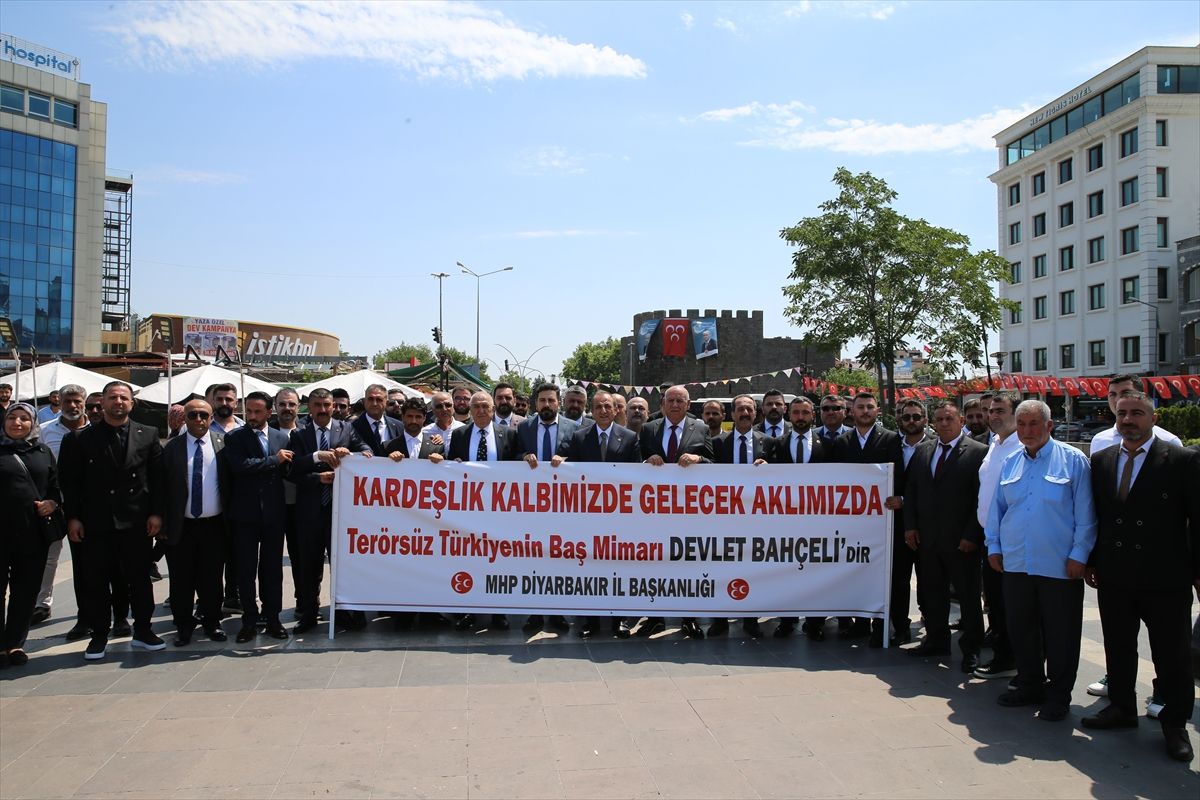 MHP Gümüşhane Milletvekili Musa Küçük konuşma yaparken