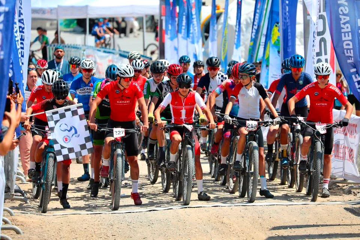 Pedallar Ergan için döndü