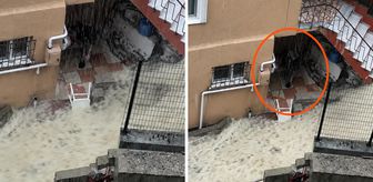 Sağanak dehşetinin yaşandığı İstanbul'da sel sularına çekpasla müdahale etti