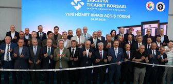 TOBB Başkanı Hisarcıklıoğlu, Sakarya Ticaret Borsası yeni hizmet binasının açılışında konuştu Açıklaması