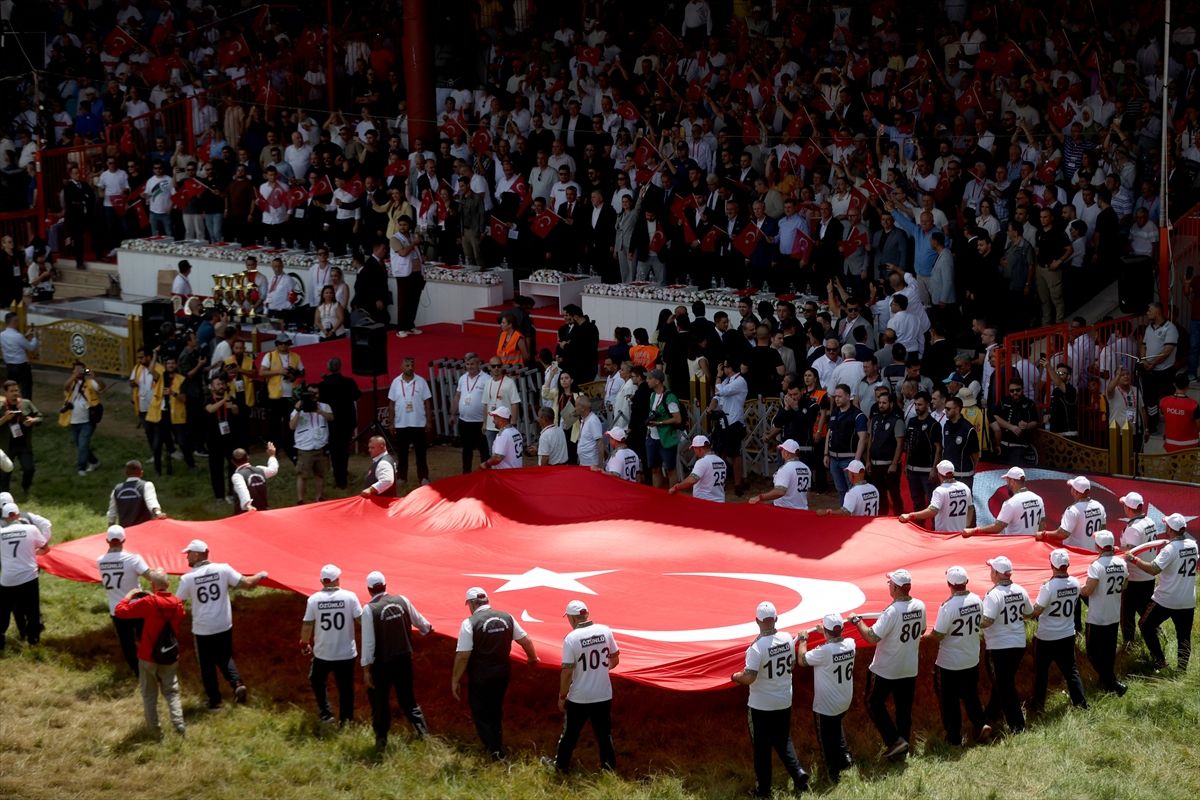 666. Tarihi Kırkpınar Yağlı Güreşleri Güreş Ağalığı ihalesi yapıldı