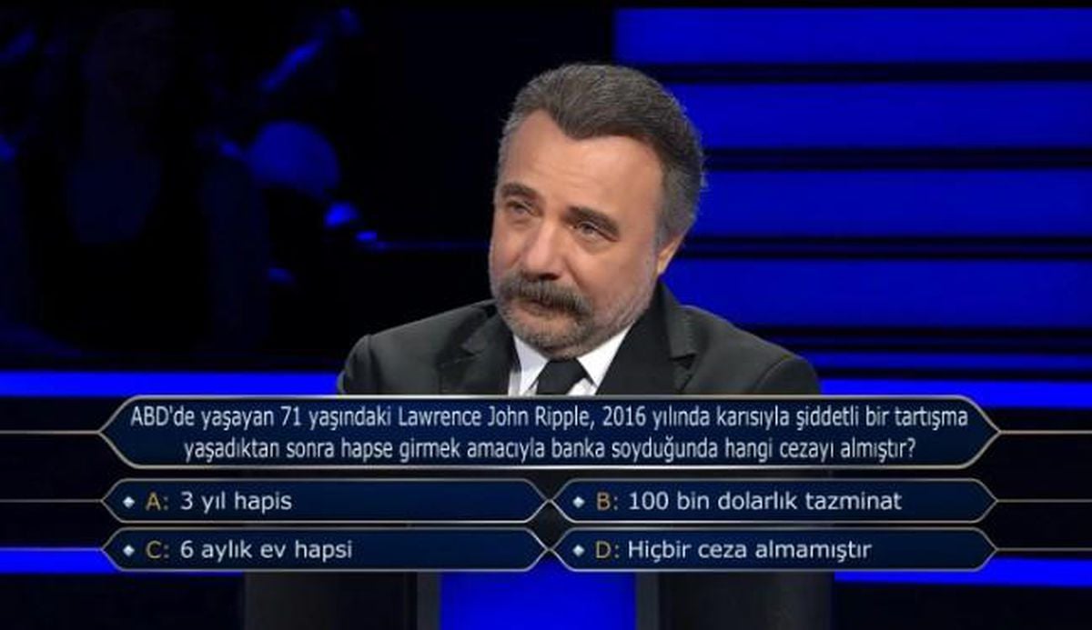 ABD'de yaşayan 71 yaşındaki Lawrence John Ripple, 2016 yılında karısıyla şiddetli bir tartışma yaşadıktan sonra hapse girmek amacıyla banka soyduğunda
