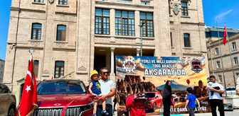 Aksaray'da 'TOGG Team Türkiye' gezi turu başladı