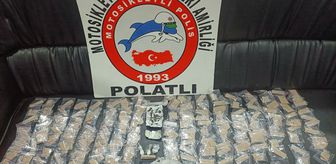 Ankara'da uyuşturucu bulunan araçtaki 2 şüpheli tutuklandı