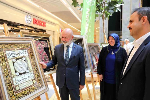 Kocasinan’da yıl sonu sergisi büyük ilgi gördü