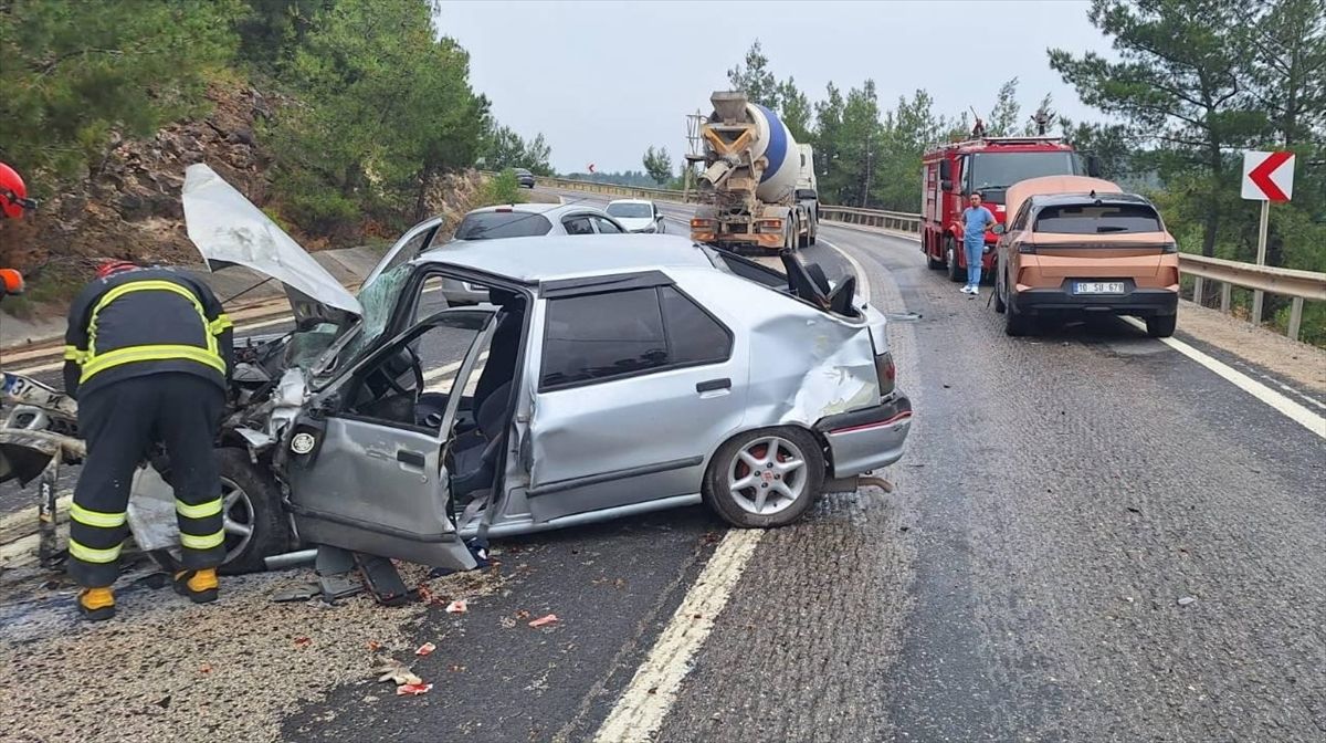 Bilecik'te meydana gelen zincirleme trafik kazası