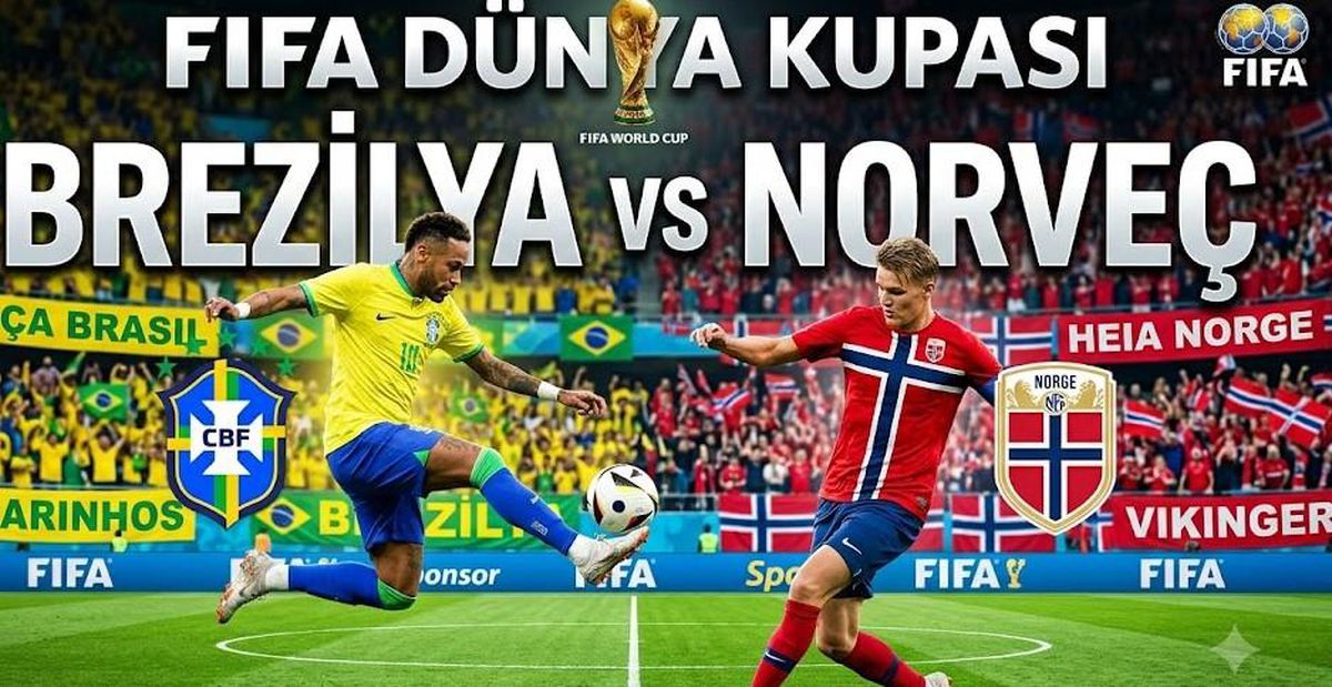 Brezilya Norveç CANLI izleme linki var mı, Brezilya Norveç nereden CANLI izlenir, şifresiz izlenir?
