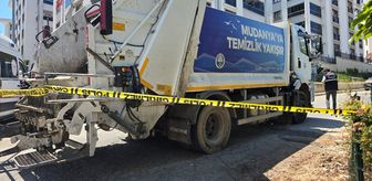 Bursa'da çöp kamyonunun çarptığı kişi öldü