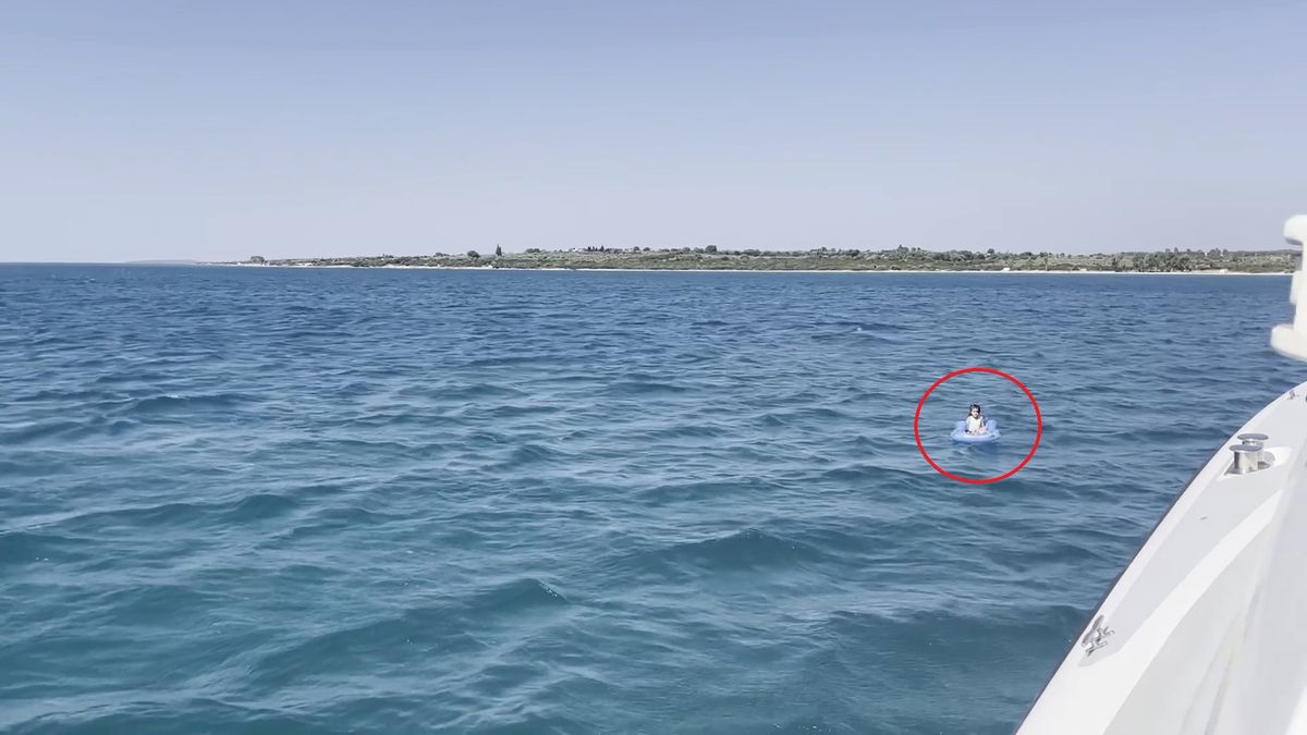 Sahil Güvenlik ekiplerini harekete geçiren görüntü
