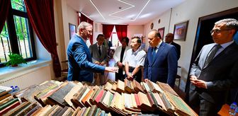 Emin Şefik Özengicioğlu'nun yazma eser koleksiyonu TÜYEK'e bağışlandı
