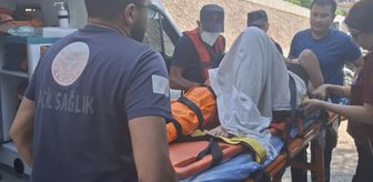 Fethiye açıklarında gezi teknesinde yaralanan kişiye tıbbi tahliye