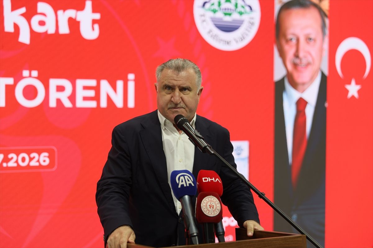 Gençlik ve Spor Bakanı Bak, Edirne Genç Kart ödül töreninde konuştu Açıklaması