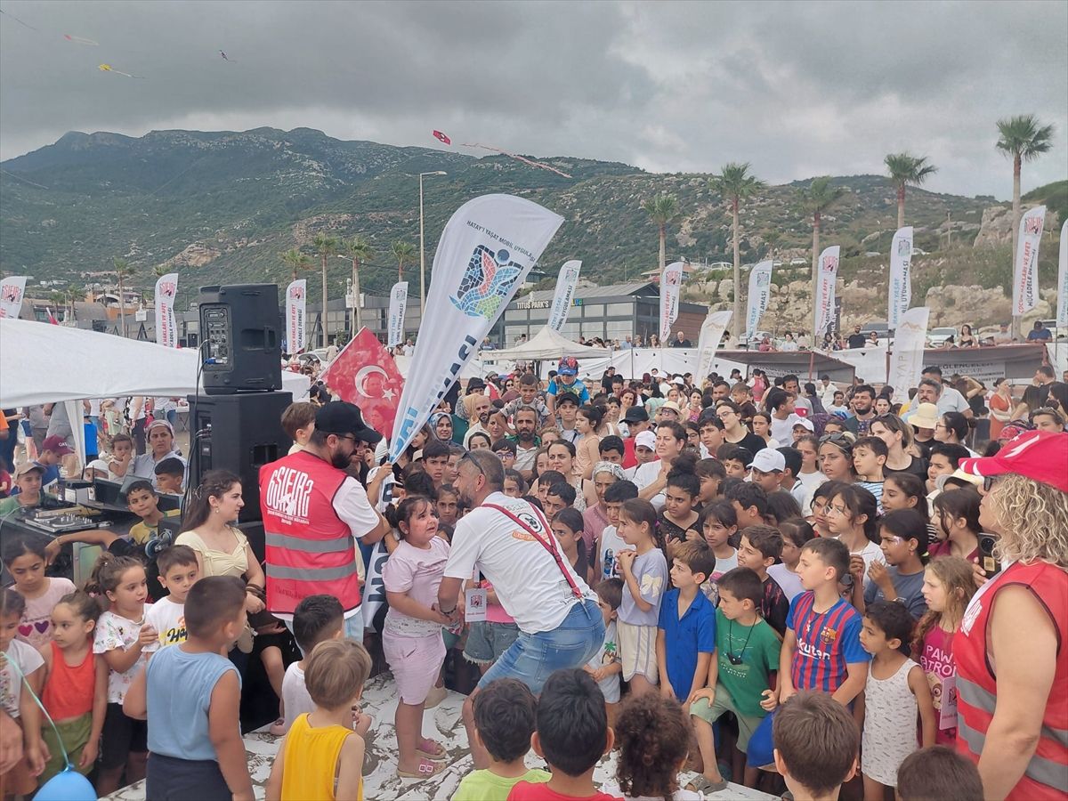 Hatay'da çocuklar için etkinlik düzenlendi
