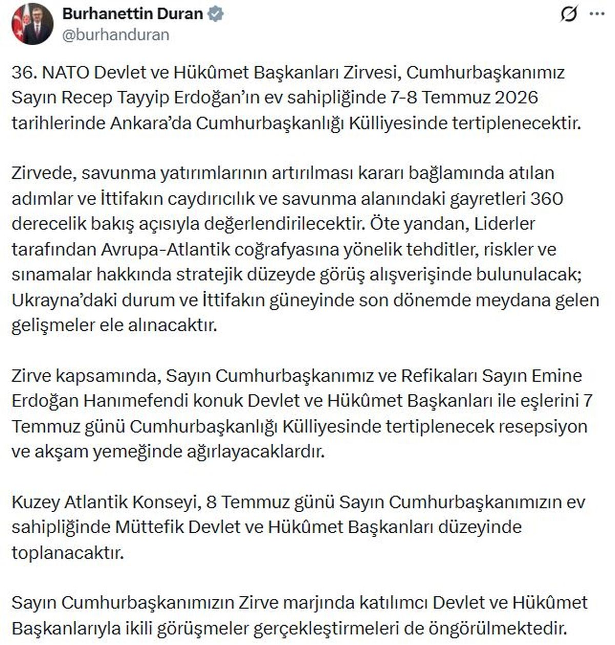 NATO Zirvesi 7-8 Temmuz'da Ankara'da: Tehditler ve Ukrayna Masada