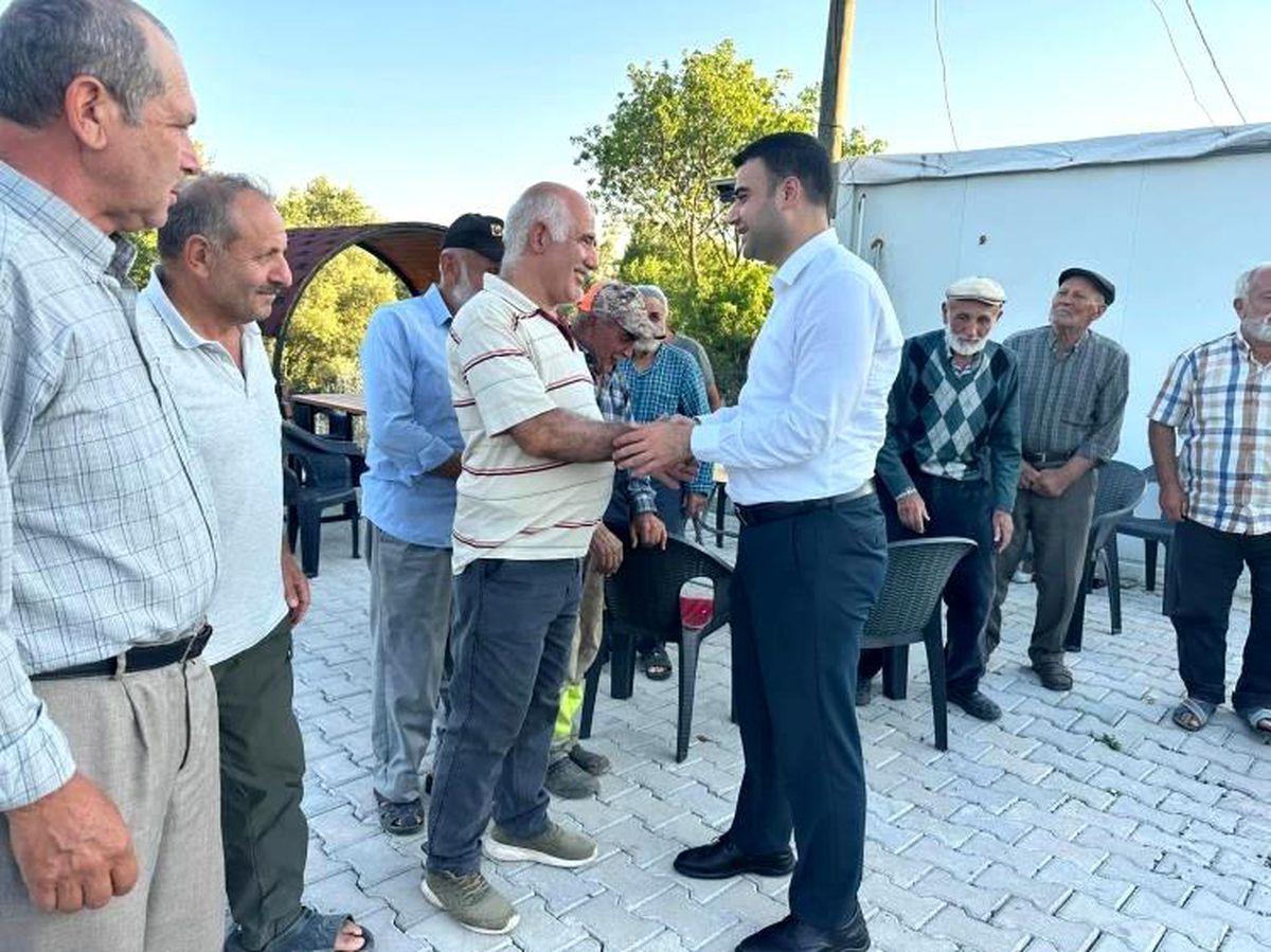 Kaymakam Kılıç, yangın bölgesinde incelemede bulundu