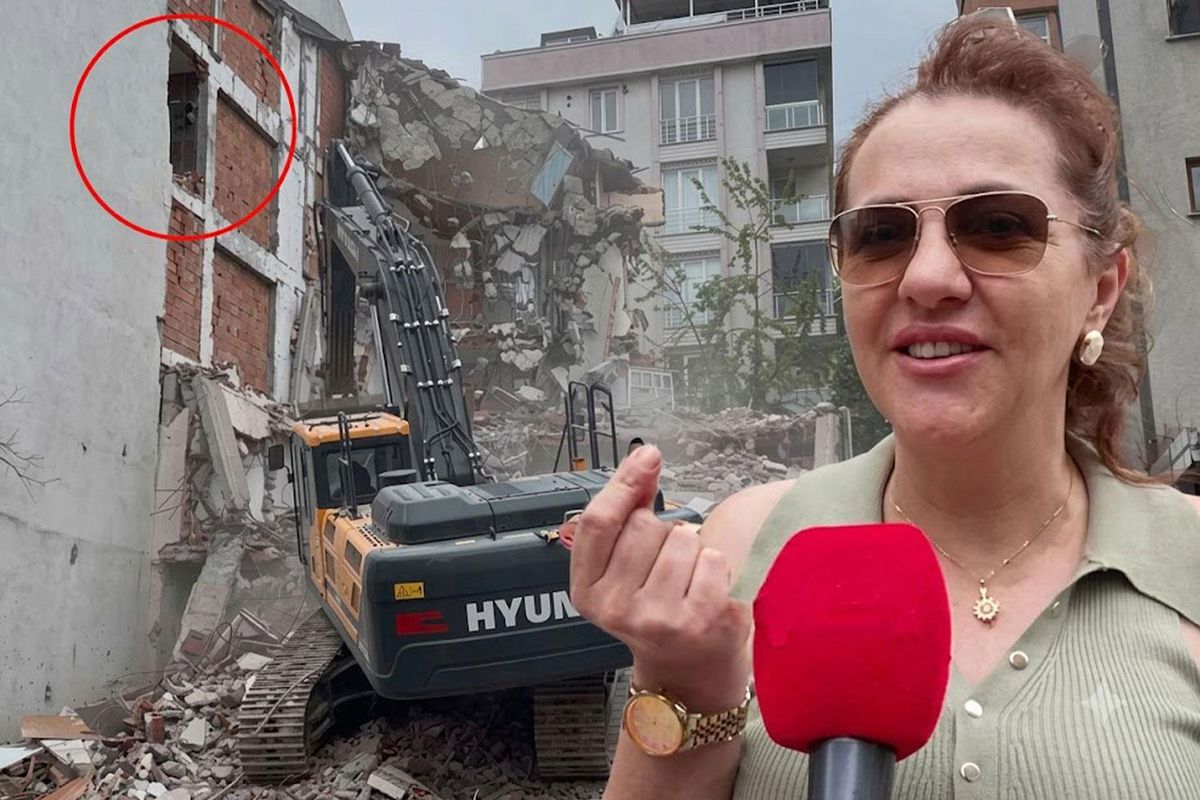Kontrollü Yıkımda Bitişik Binada Hasar Oluştu