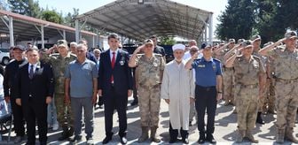 Kilis'te kalp krizi sonucu vefat eden asker için tören düzenlendi