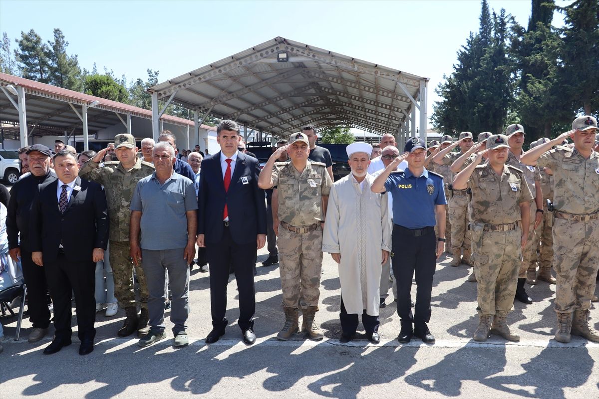 Kilis'te kalp krizi sonucu vefat eden asker için tören düzenlendi