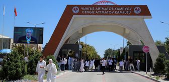 Kırgızistan-Türkiye Manas Üniversitesi giriş sınavı yapıldı