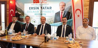 KKTC'nin 5. Cumhurbaşkanı Ersin Tatar, Mersin'de ziyaretlerde bulundu