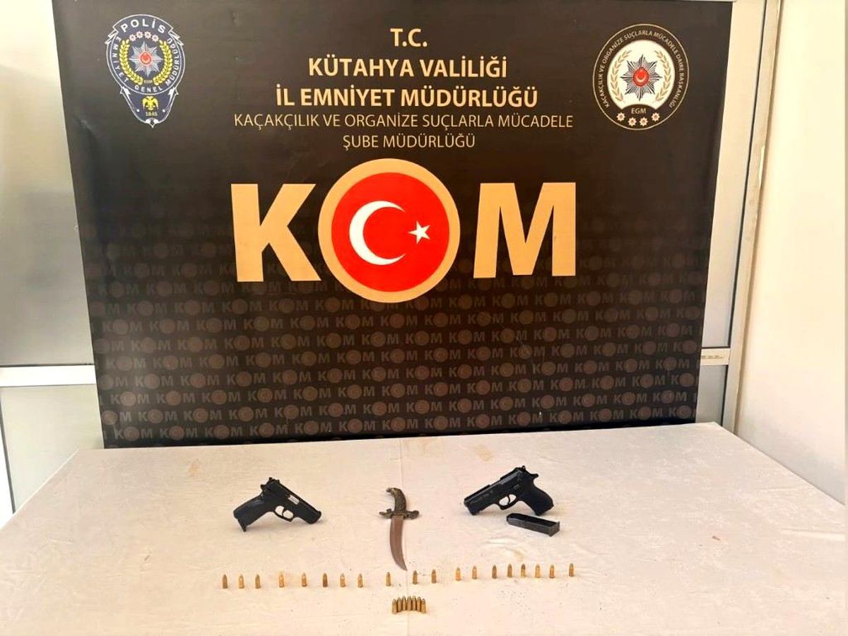 Kütahya'da suç örgütüne operasyon: 3 kişi tutuklandı