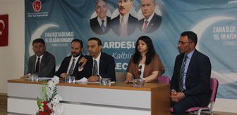 MHP Zara İlçe Başkanlığına Erdem Yiğit yeniden seçildi