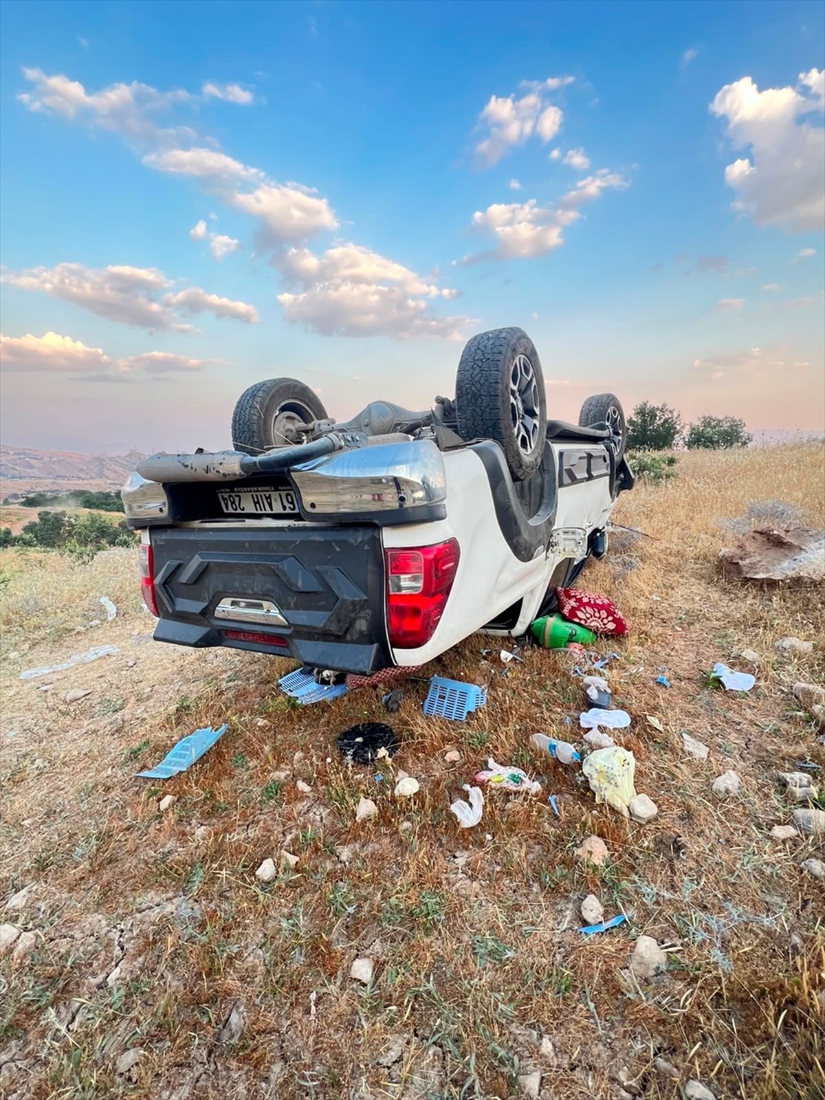 Şırnak'ın Silopi ilçesinde meydana gelen trafik kazasında araçlar hurdaya döndü.